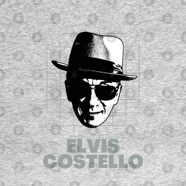 Elvis costello -> 70s retro by LadyLily